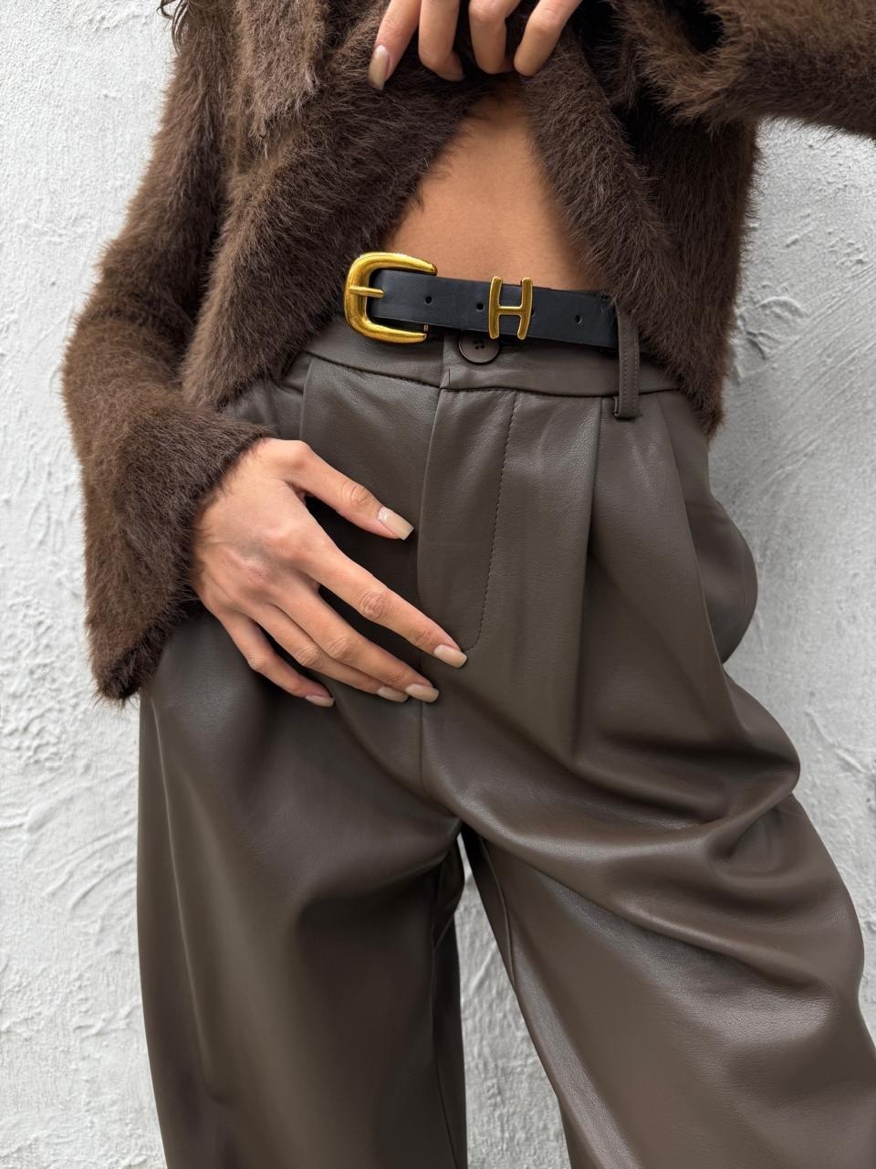 кожаные штаны,брюки из экокожи женские,прямые брюки из искусственной кожи,брюки широкие,кожаные широкие брюки