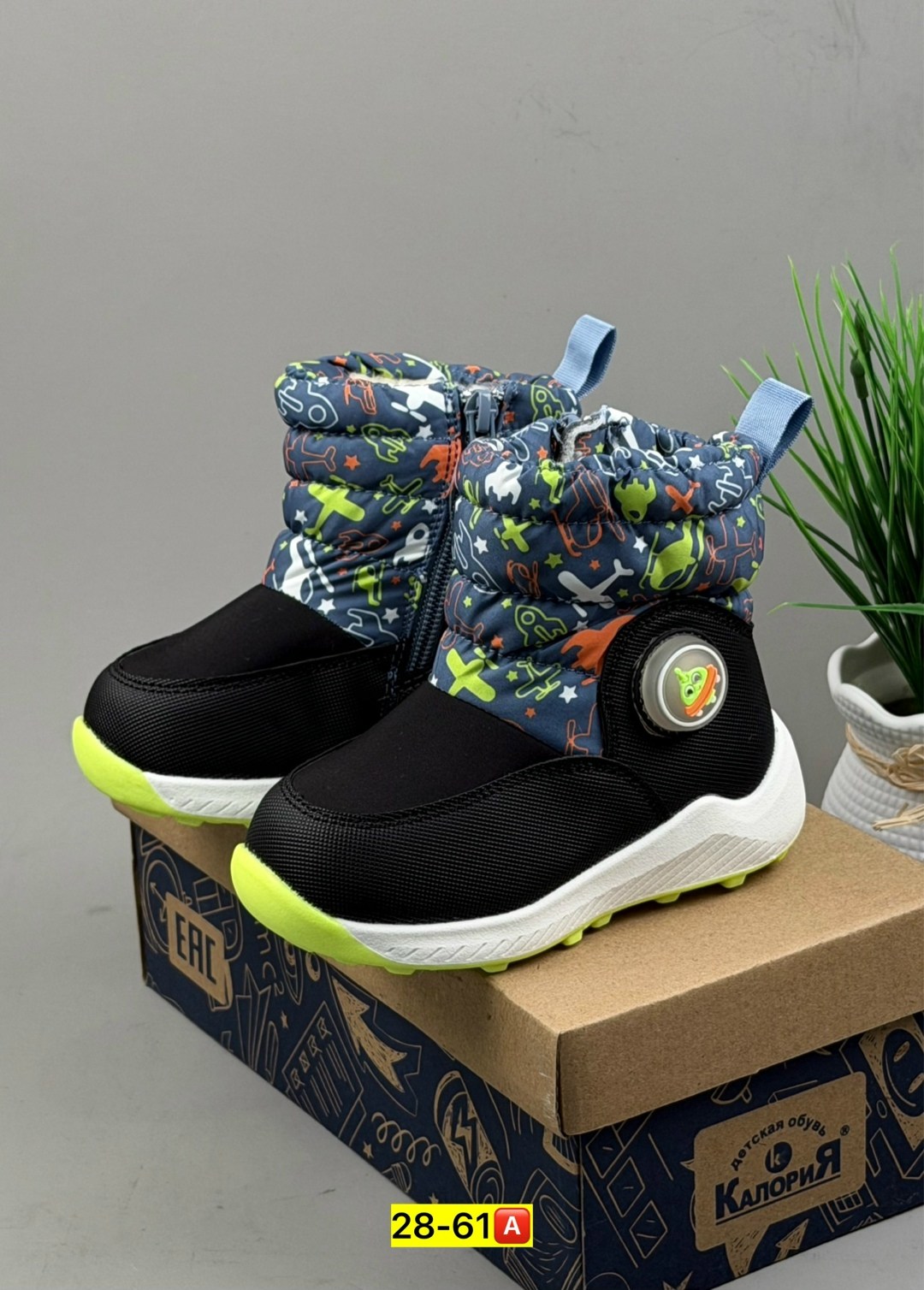 детская,дутики для мальчика mursu,детские зимние сапоги,,дутики зимние детские