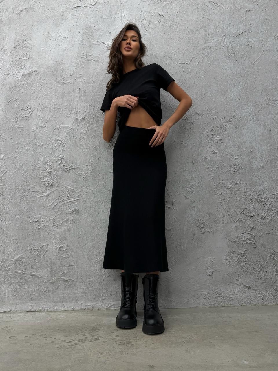 юбка,трикотажная юбка,юбка средней длины,юбка миди,юбка длинная