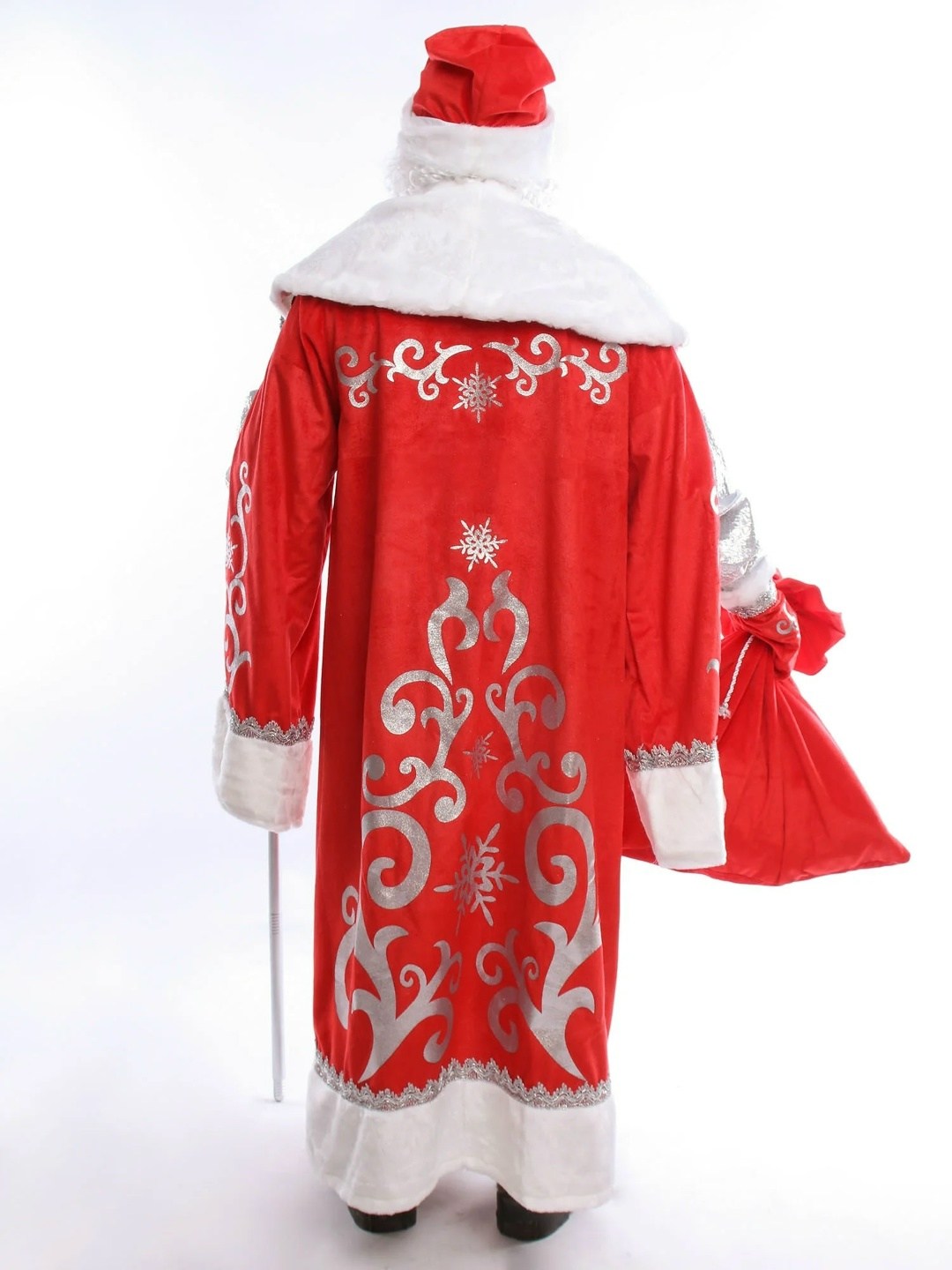 костюмы деда мороза,карнавальный костюм дед мороз премиум,карнавальные костюм дед мороз,костюм дед мороз премиум взрослый,костюм деда мороза из парчи