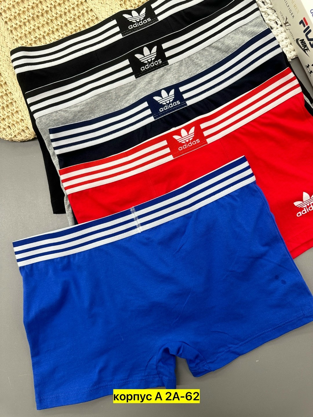 мужские трусы адидас 5 шт,трусы боксеры adidas,набор трусов адидас мужских,трусы мужские адидас,мужские трусы adidas