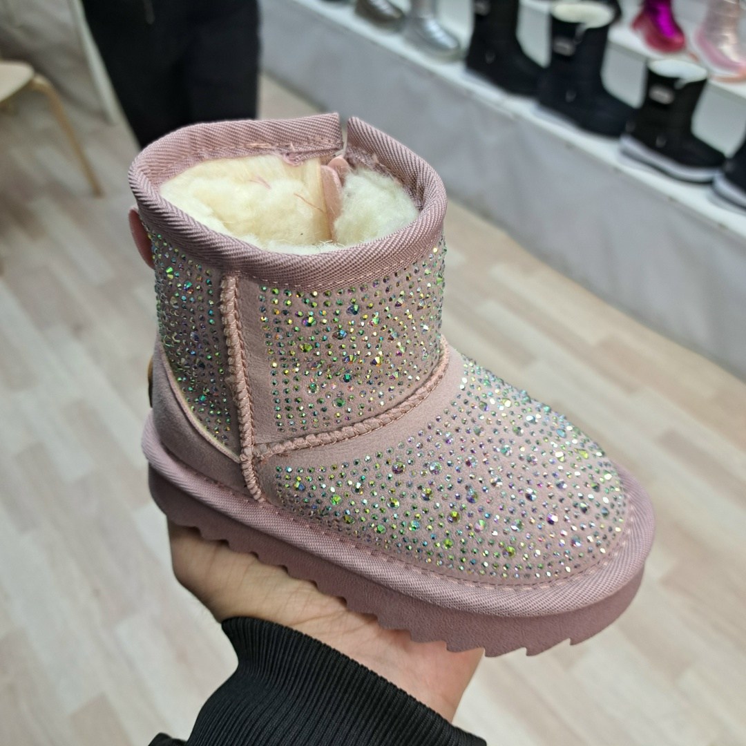 ,угги,угги детские,детские полусапожки,угги черный