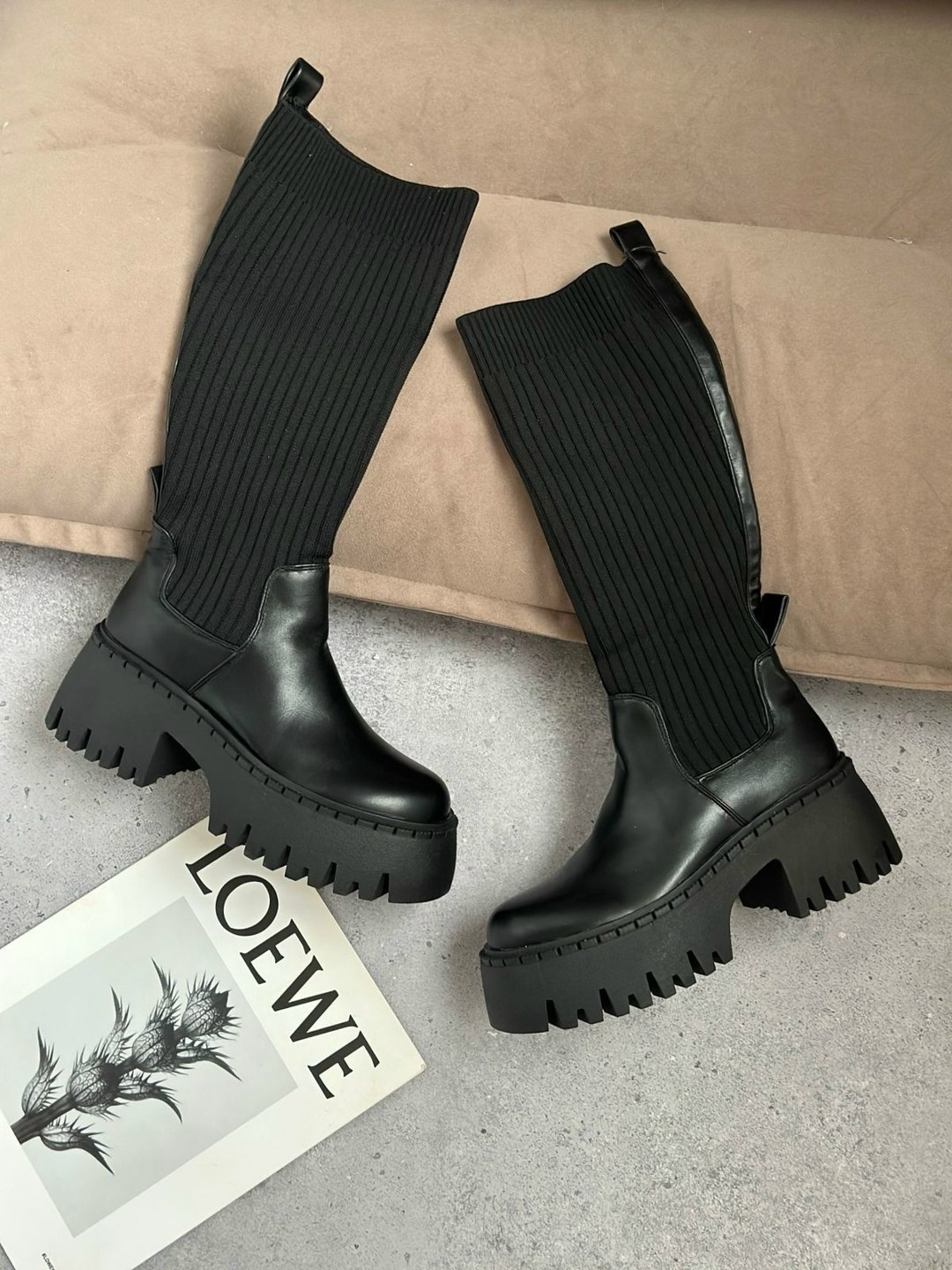 ,стильные сапоги,ботинки с чулками,женские сапоги,женские сапоги на платформе