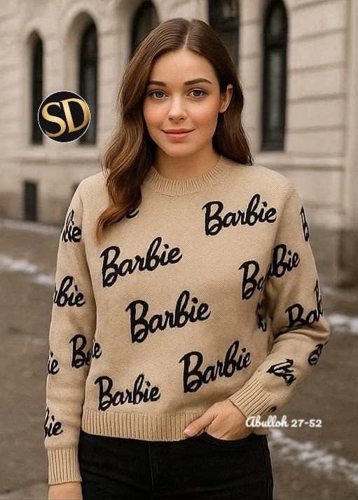 кофта женская,свитшот женская,модные кофты,свитера женские,кофта barbie