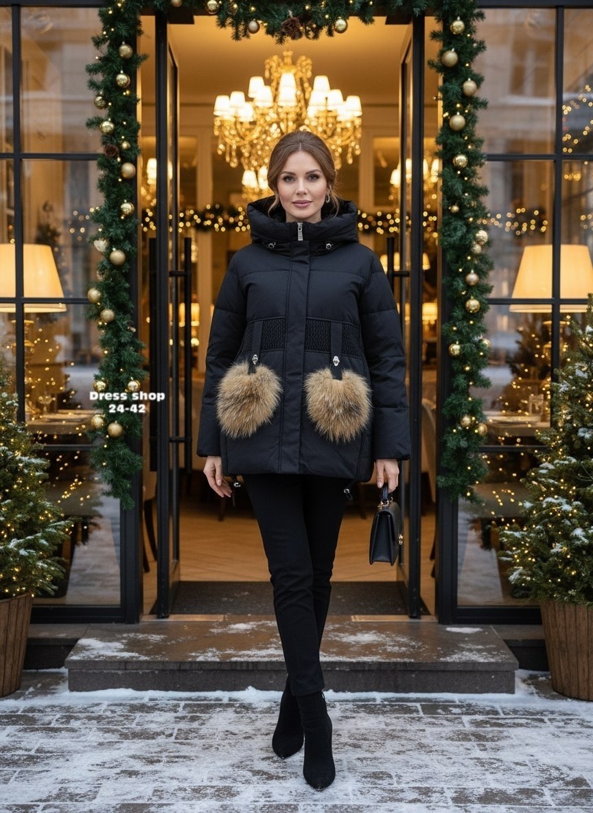 куртка женская зимняя,пуховики женские,пуховики с мехом,модная зимняя куртка,куртка пуховик