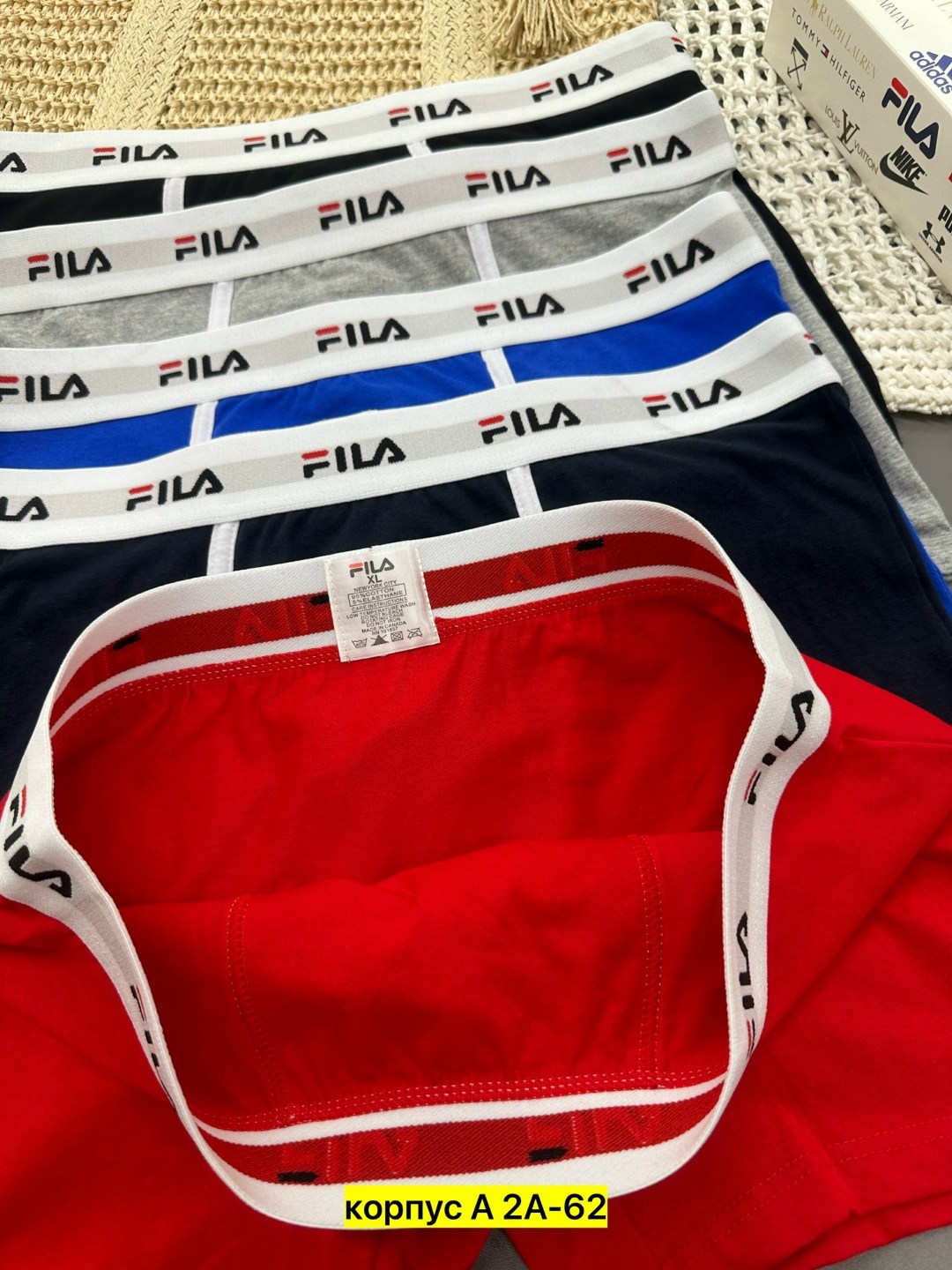 трусы мужские,набор мужских трусов,мужские трусы боксеры fila,трусы мужские 5 шт,трусы fila
