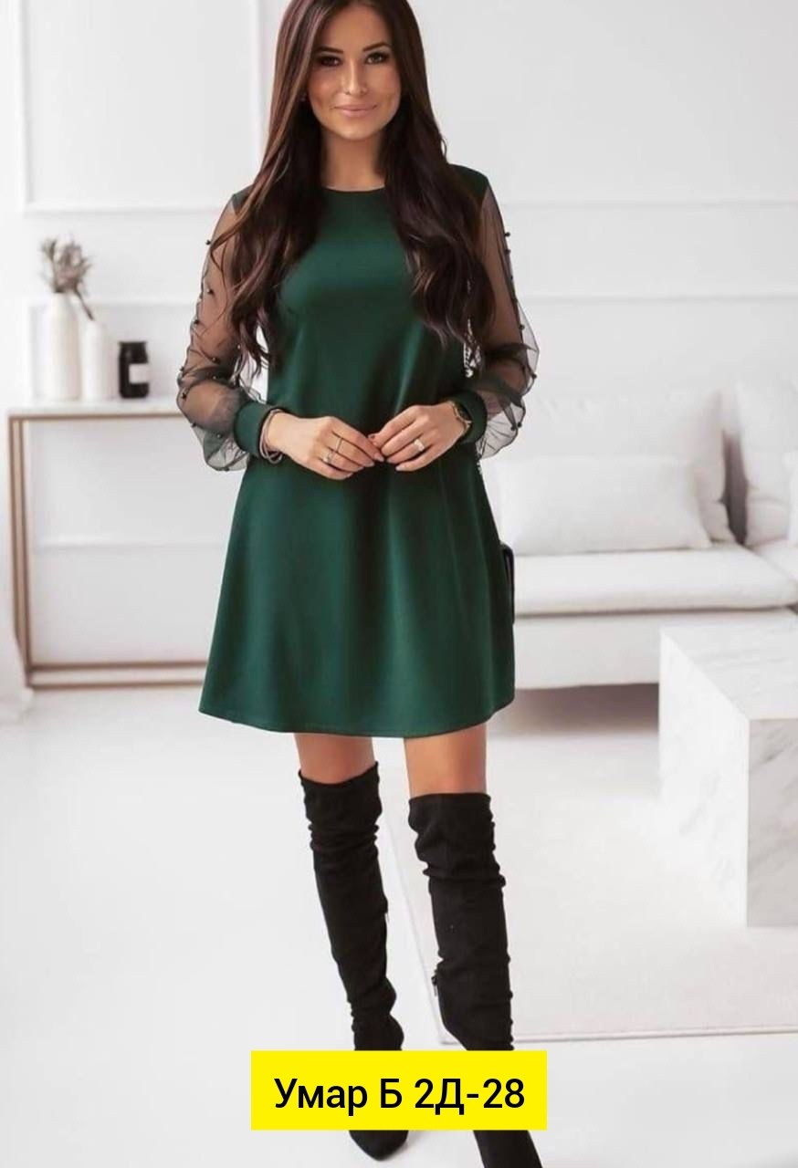 платье женская,платья реян зелёное,платье стильное,платье,рукава платья
