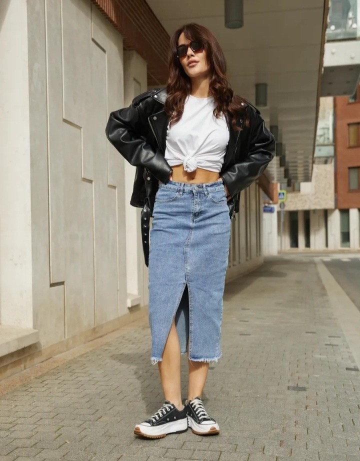 юбки джинсовые,женские джинсовые юбки,длинная джинсовая юбка,юбка джинсовая миди,юбка джинсовая миди с разрезам