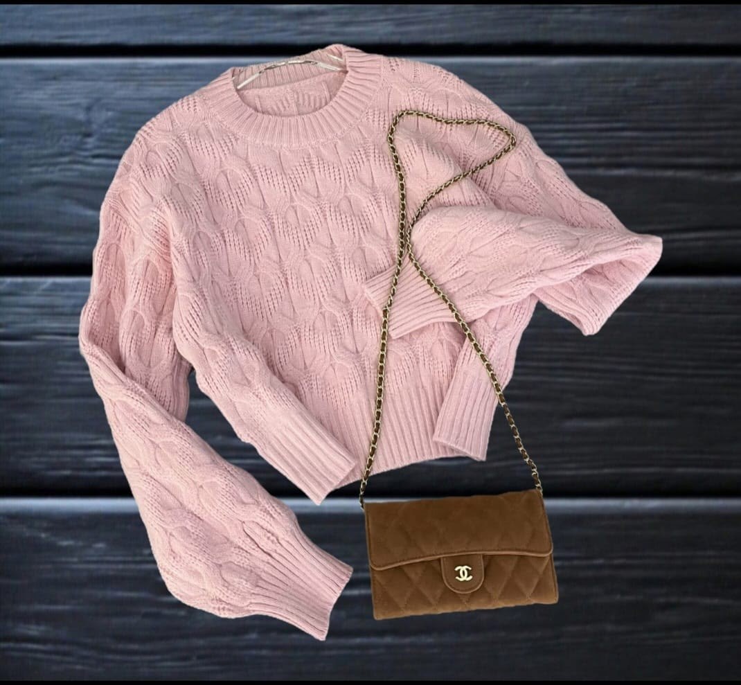 вязаная кофта,женские свитера,свитер розовый,свитер кофта,свитер коса