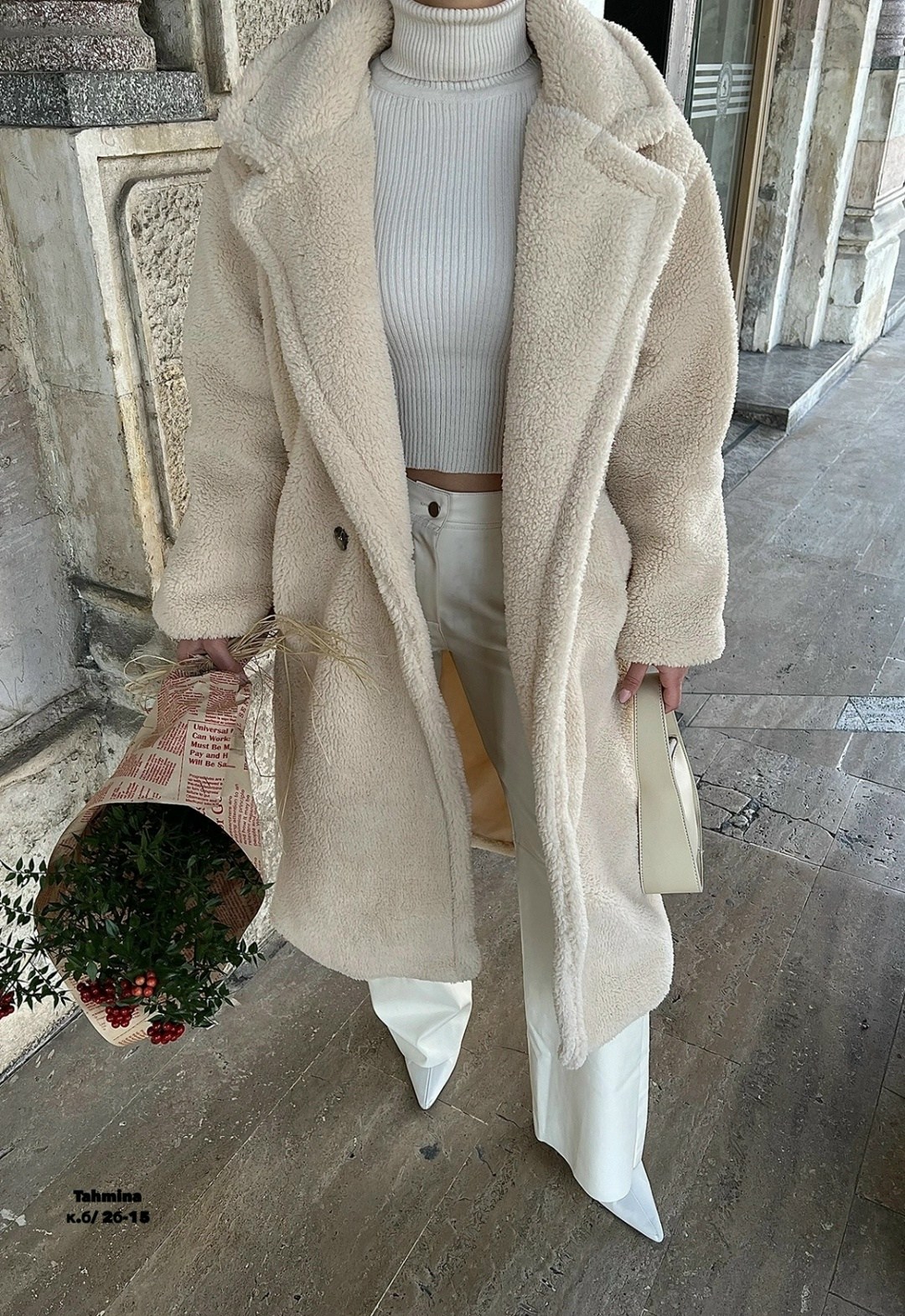 пальто модное,зимний стиль,образы с шубой тедди,зимний стиль одежды,шуба модная