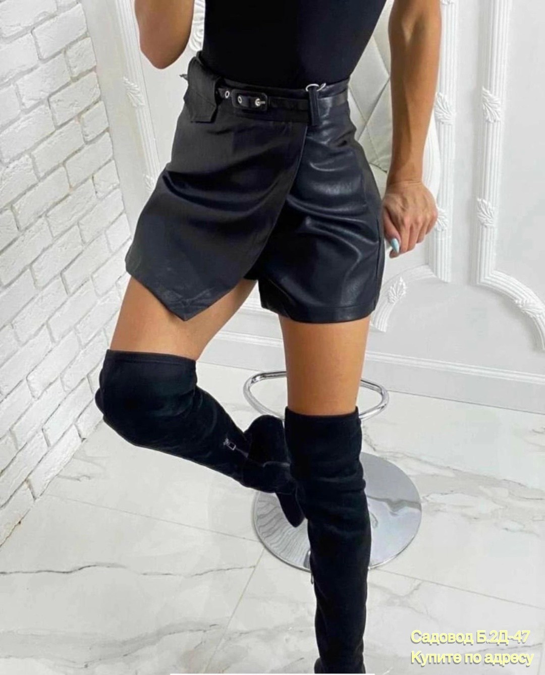 кожаная юбка шорты,юбка шорты из экокожи,кожаные шорты,шорты женские из экокожи,юбка эко кожа