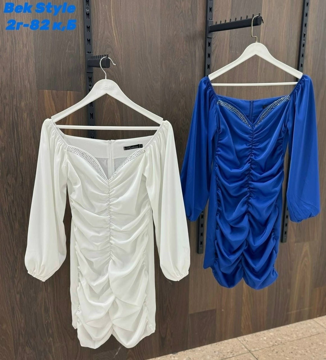 женское платье с открытыми плечами,атласное платье,нарядное платье,объемные рукава,мини платье