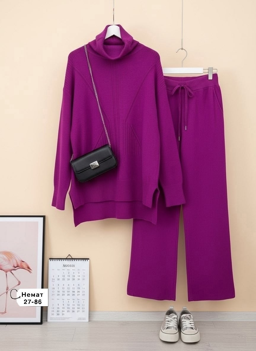 трикотажные костюмы,костюм с брюками,вязаные костюмы,женский трикотажный костюм,костюм бежевый