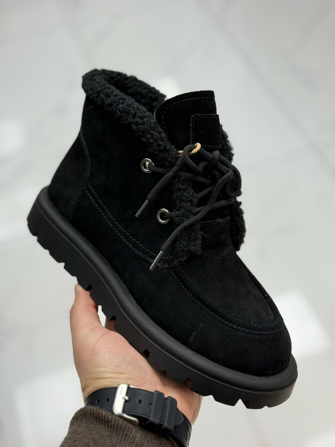 ,угги мужские,угги челси,замшевые ботинки,зимний  мужской