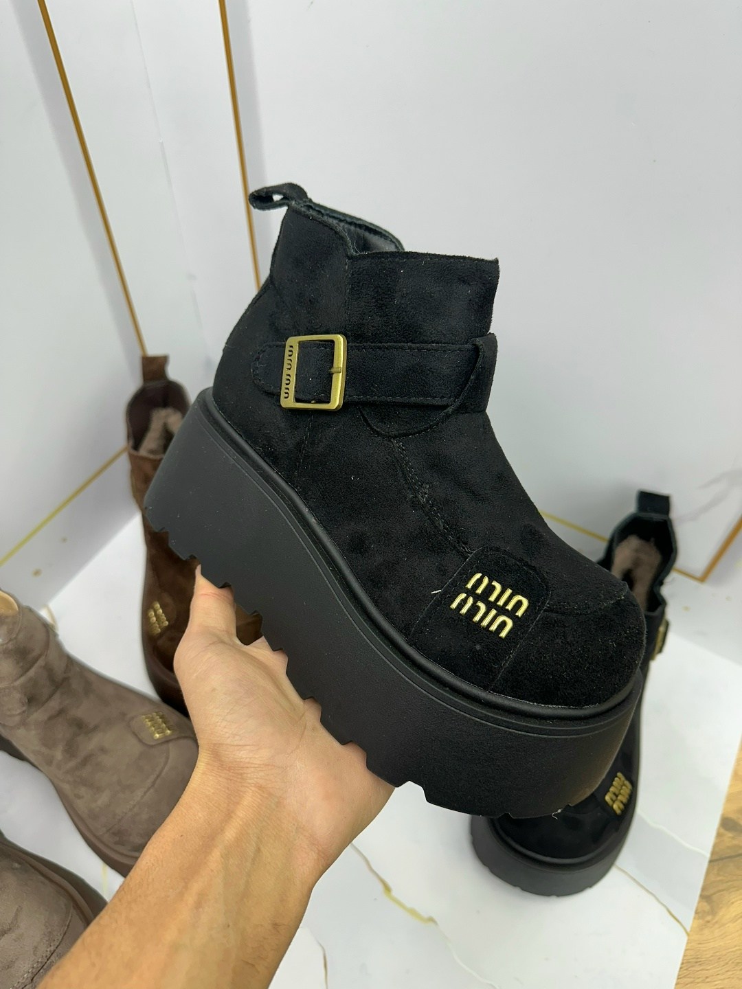 ,женские ботильоны на платформе, женская,ботильоны на платформе,обуви