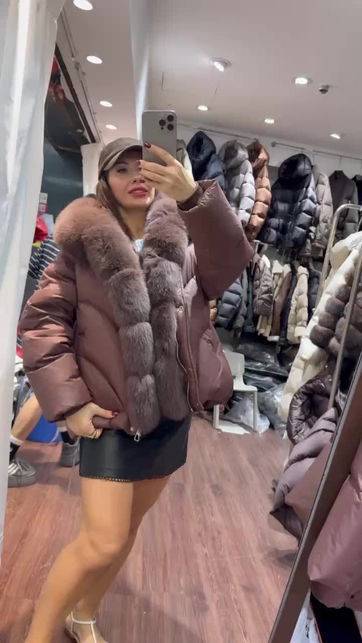 пуховики с натуральным мехом,пуховики с мехом,куртка пуховик с натуральным мехом,короткий пуховик,короткий пуховик женский