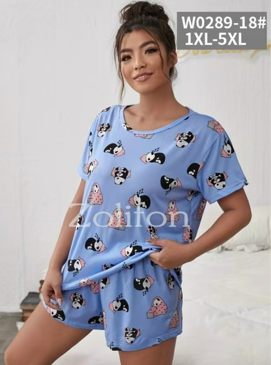 пижамный комплект больших размеров,женская пижама больших размеров,комплект пижама,пижама с принтом,женские пижамные комплекты