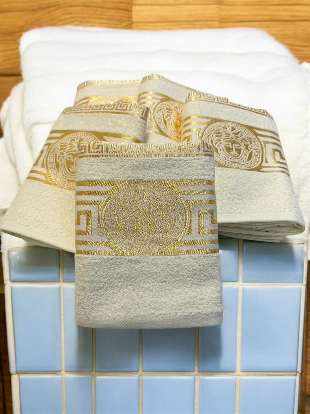 полотенце махровое 70х140 версаче,полотенца махровая,полотенце версаче,набор махровых полотенец,набор полотенец