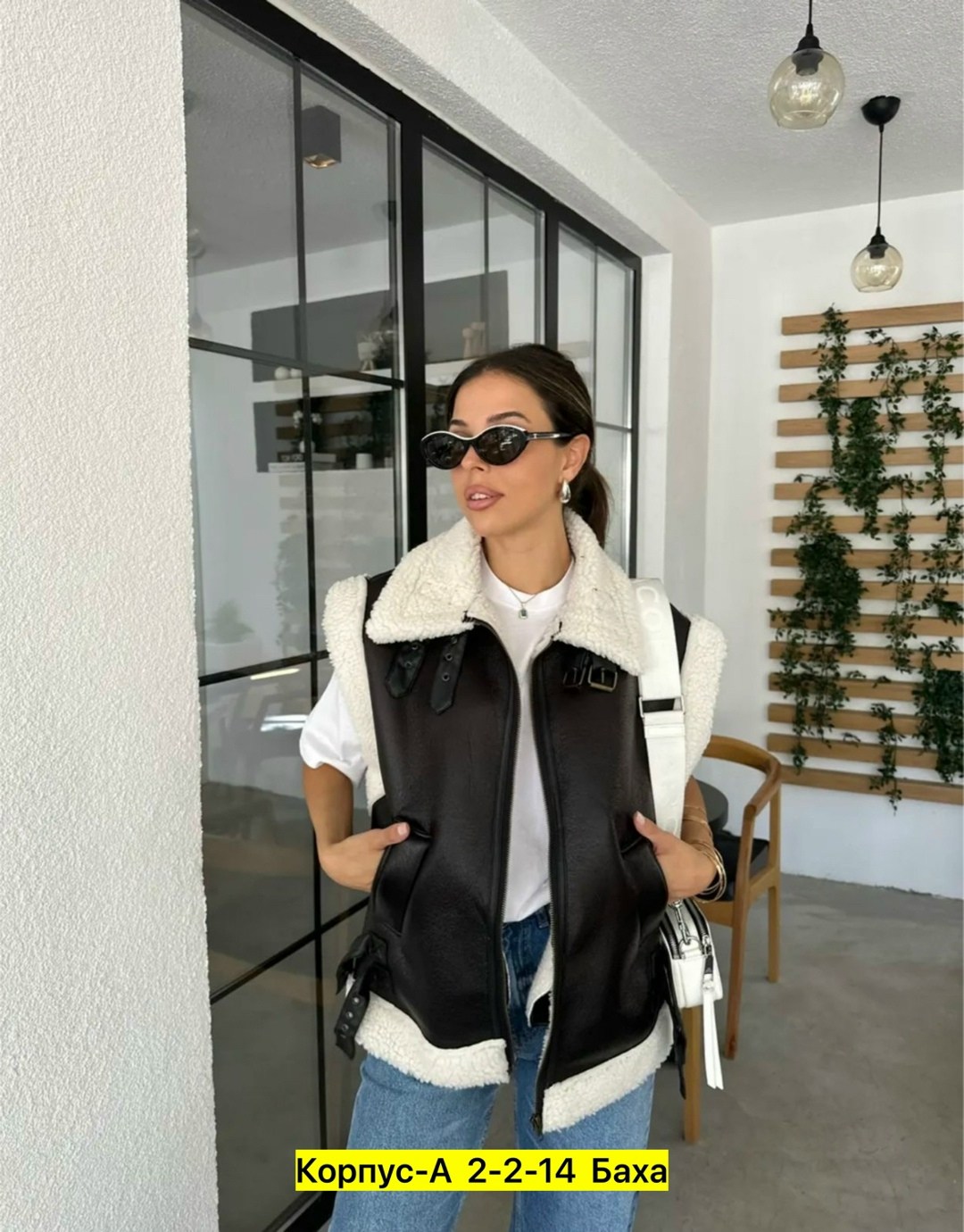 жилетка женская,кожаный жилет,женские жилеты,стильная жилетка,жилетка дубленка