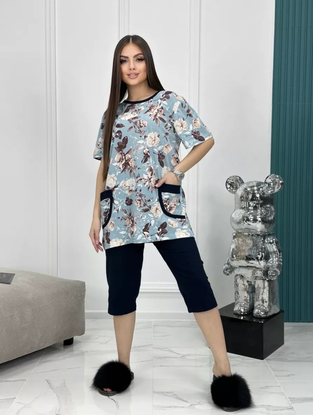 домашний костюм с бриджами,домашние костюмы,костюм с бриджами,домашний женский костюм,женский костюм с бриджами