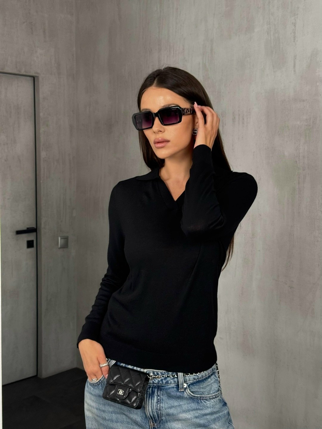 кофта женская,модный джемпер,женский джемпер,кофта с воротником,трикотажный джемпер