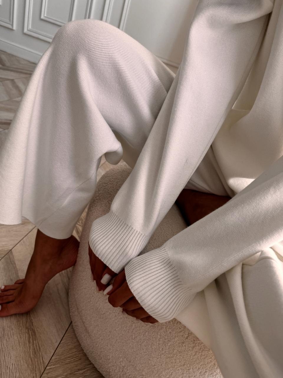 брюки с широкими штанинами,трикотажные брюки,широкие брюки для женщин,широкие брюки,брюки женские белые