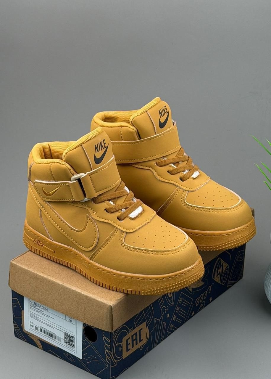 ,кроссовки,nike air force 1 mid,кроссовки теплые,кроссовки мальчику
