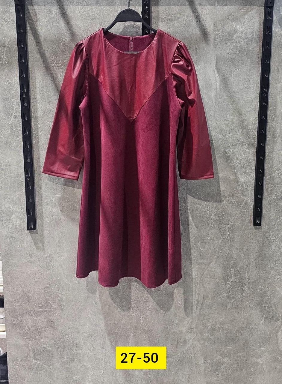 платье,платье женская,платье бордовое,платье из искусственной замши,платье простое