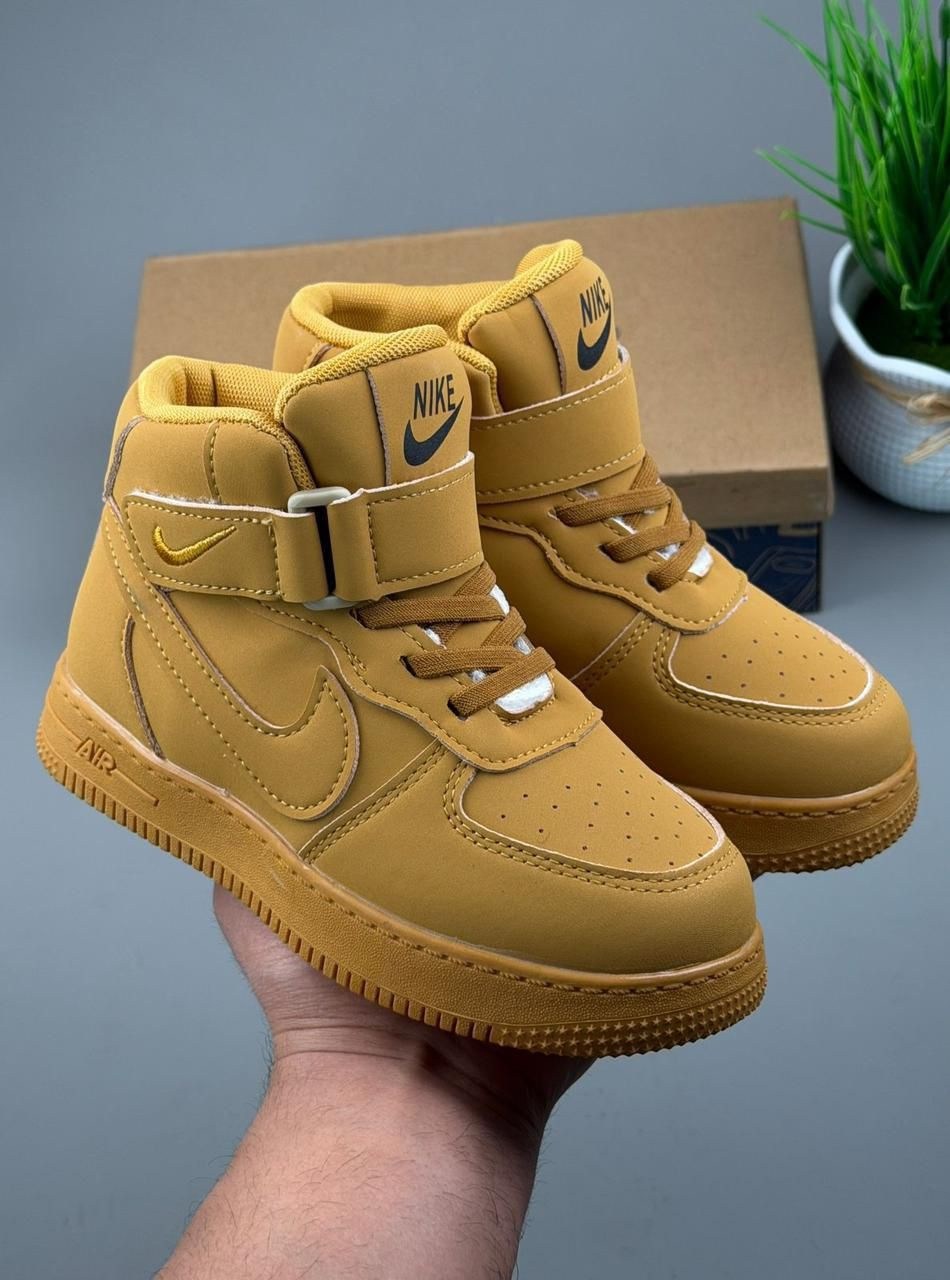 ,кроссовки,nike air force 1 mid,кроссовки теплые,кроссовки мальчику