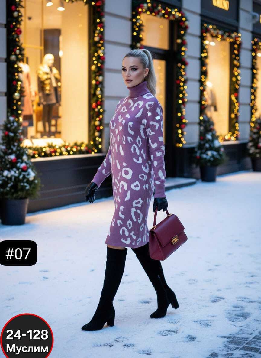 трикотажное платье,платье теплое,теплое трикотажное платье,вязаное платье,платье женское вязаное