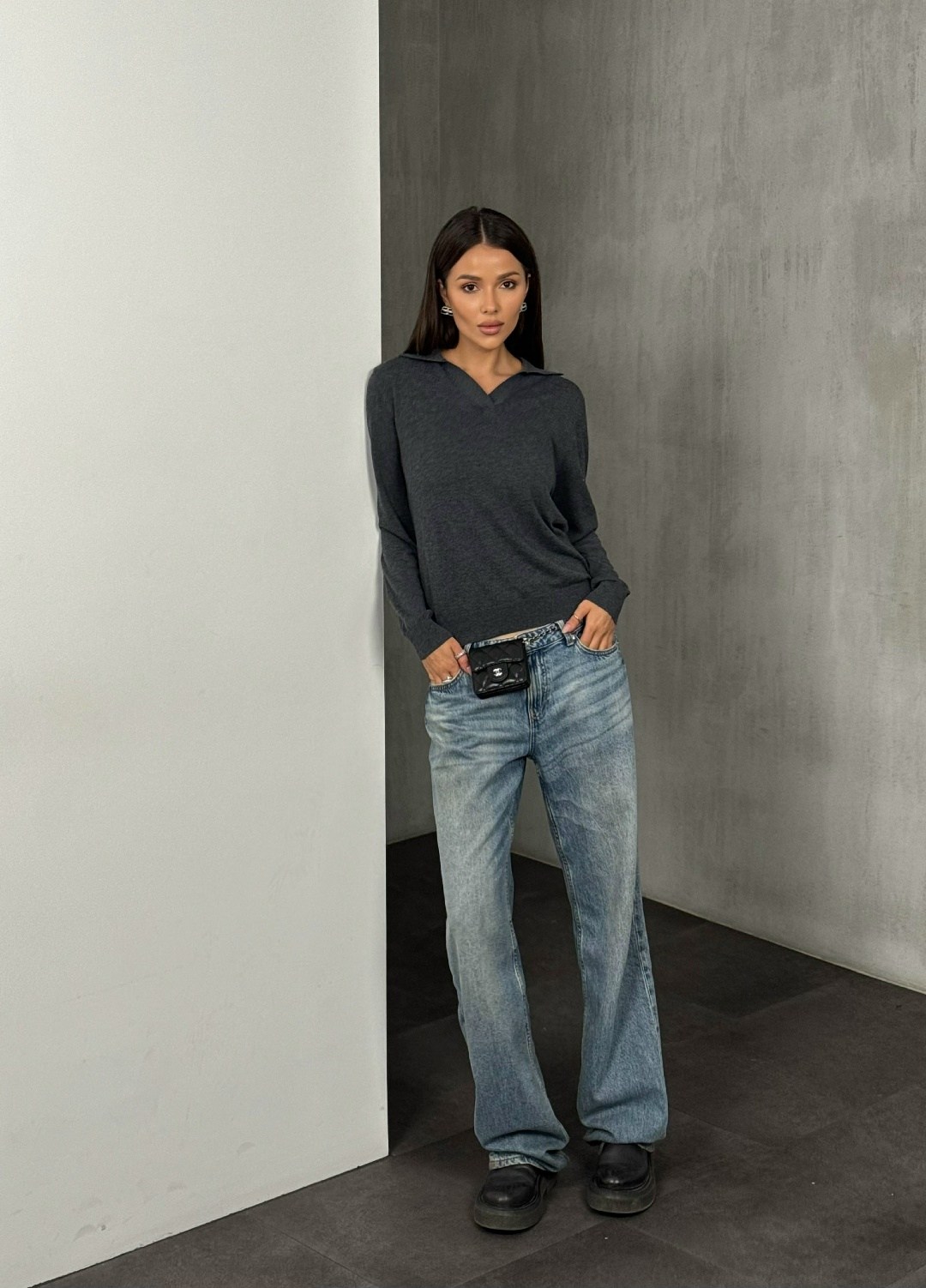 стильная кофта,кофта женская,свитер с воротником,женский пуловер,джемпер трикотажный