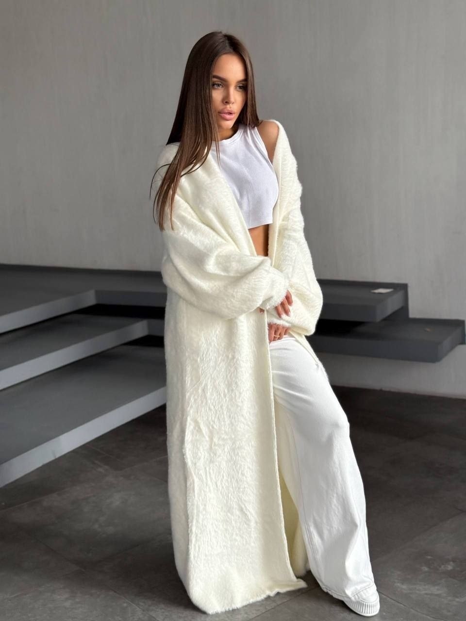 вязаные кардиганы,кардиган макси,длинный кардиган,удлиненный кардиган,кардиган ангора