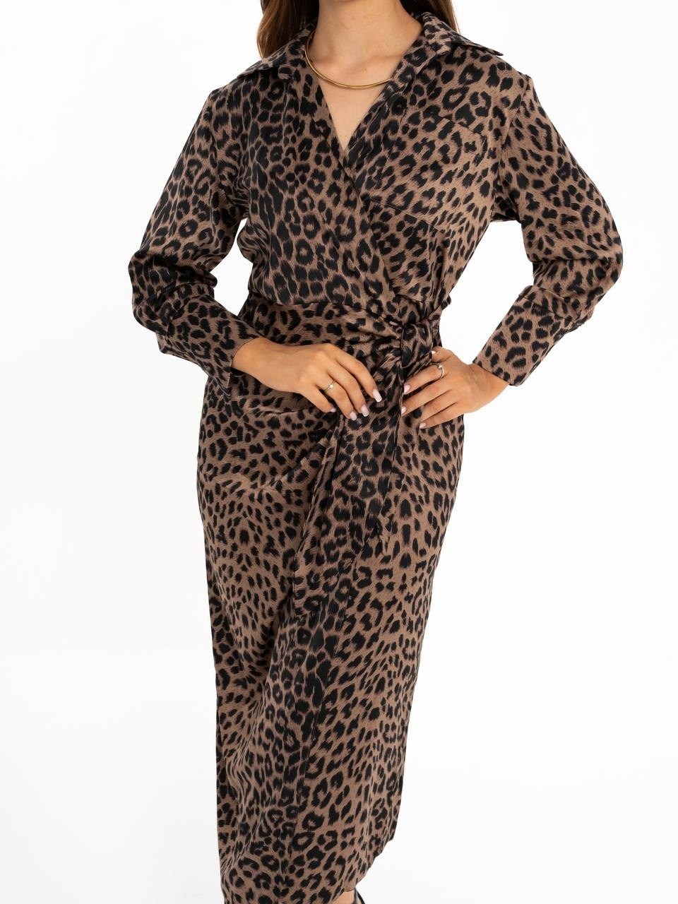 женское шелковое платье,женская платье,платье рубашка,леопардовые платья,платье