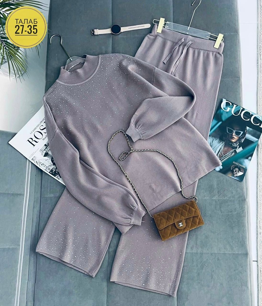 костюмы брючные,костюм трикотажный,костюм с брюками,вязаные костюмы,модные брючные костюмы