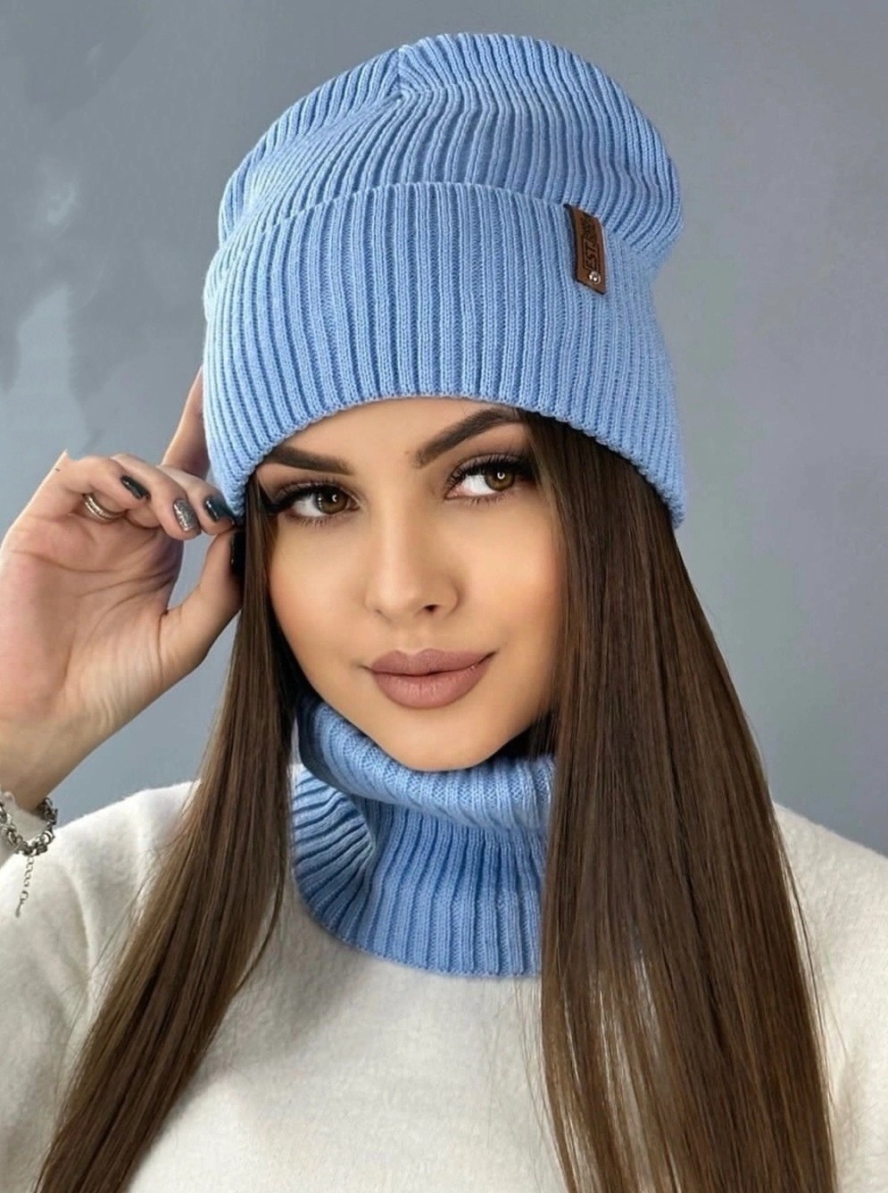 шапка снуд комплект,шапка бини с снудом зимняя,комплект шапка снуд женский,комплект шапка и снуд зимние,шапка и снуд