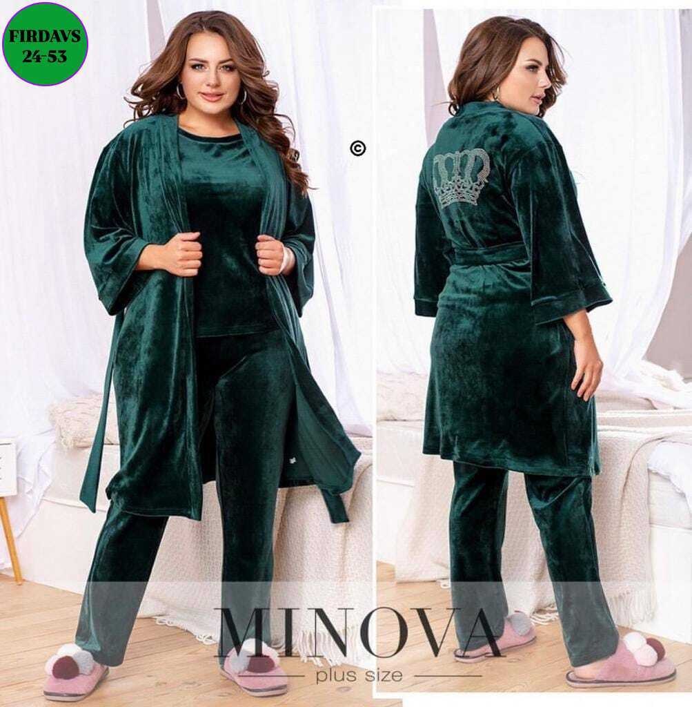 домашний комплект из велюра,велюровый комплект,пижама велюровая женская,костюм велюровый,халат велюровый женский