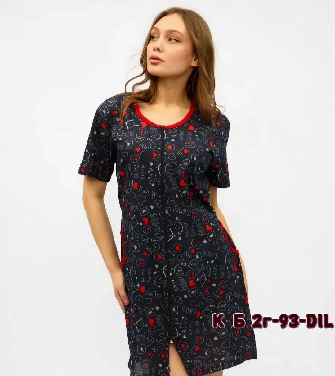 халат женский трикотаж,халат женский,халат женский домашний на молнии,халат домашний на молнии,женский домашний халат