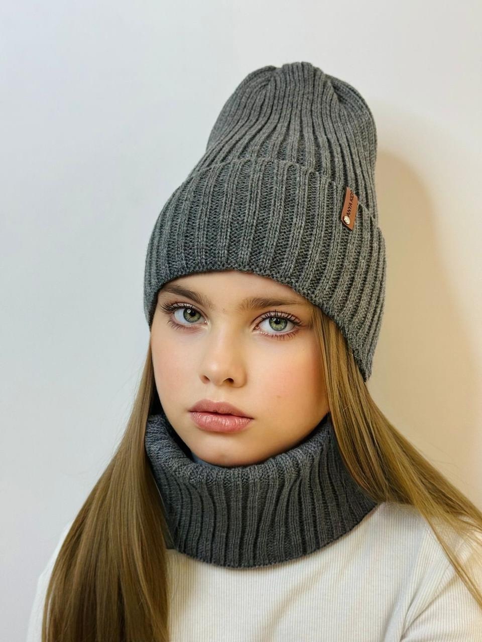 шапка и снуд комплектом,шапка снуд для девочки,шапка со снудом для девочек,шапка и снуд,комплект шапка и снуд для девочек