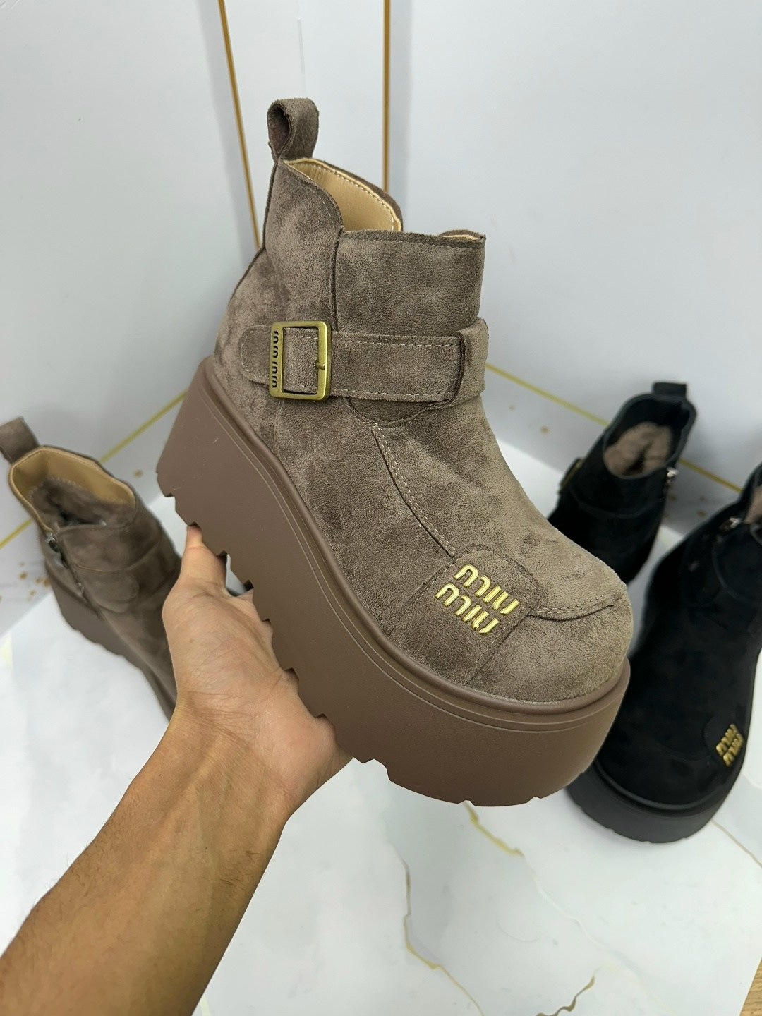 ,женские ботильоны на платформе, женская,ботильоны на платформе,обуви