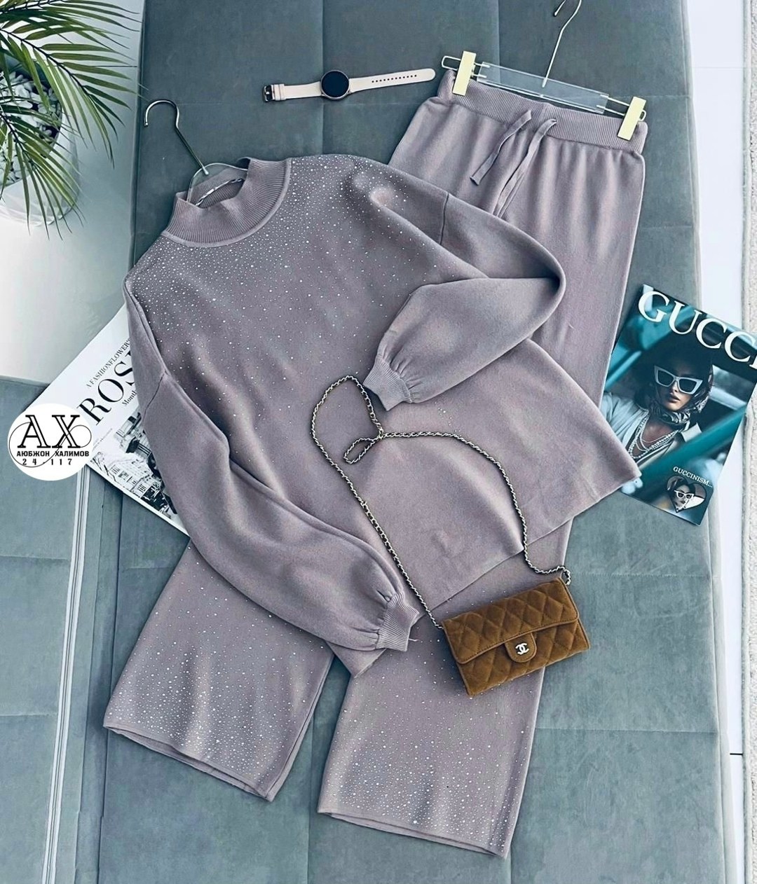 костюмы брючные,вязаные костюмы,костюм трикотажный,вязаный костюм брючный,модные брючные костюмы