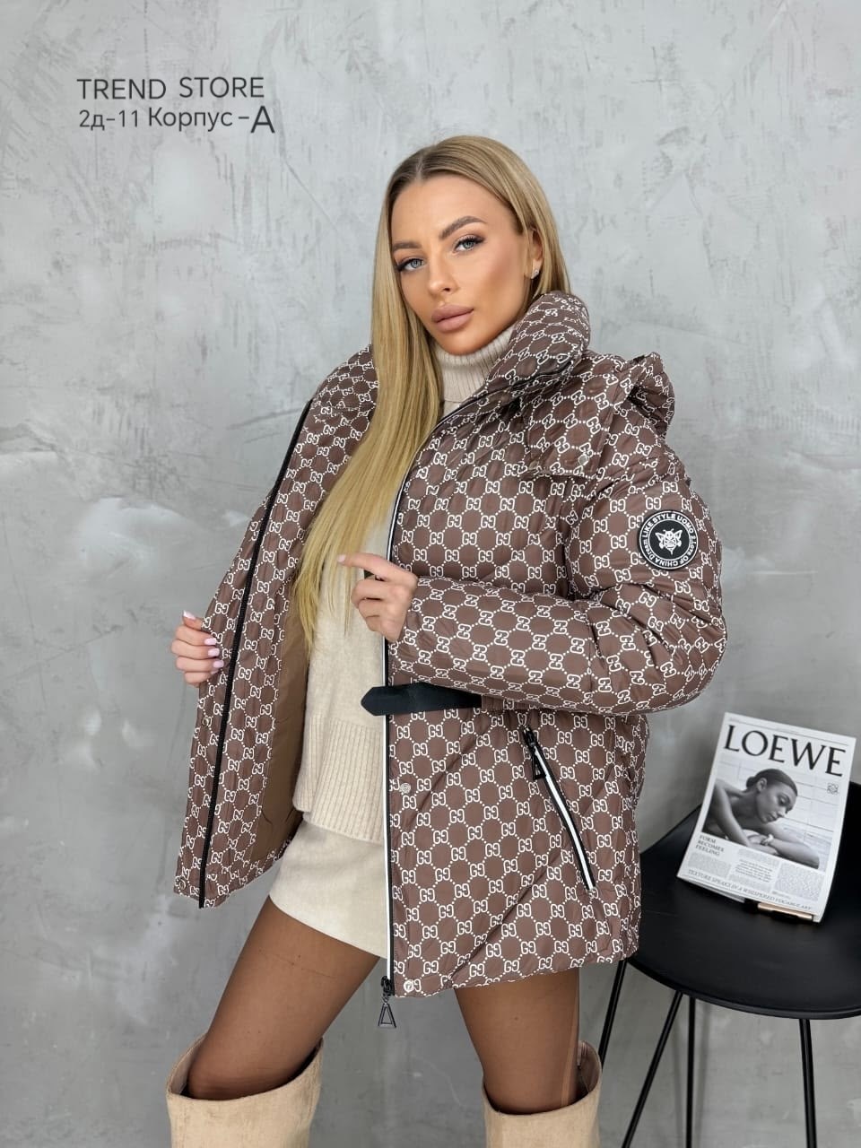 куртка модная,женская куртка,куртка,стильная куртка,куртка гуччи женская зимняя