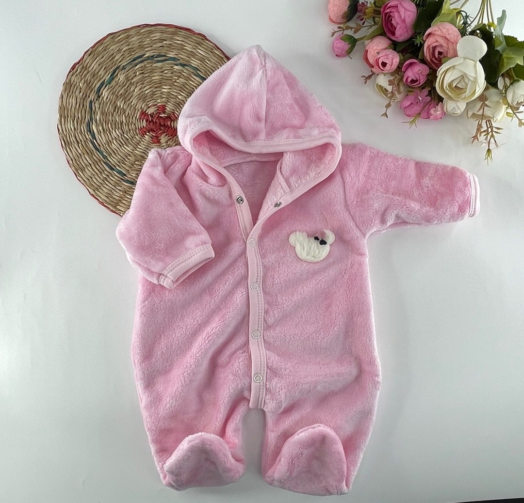 комбинезон для новорожденного,плюшевый комбинезон,комбинезон велюровый для новорожденных 62 baby go,утепленный комбинезон для новорожденного,комбинезон для новорожденных из велсофта