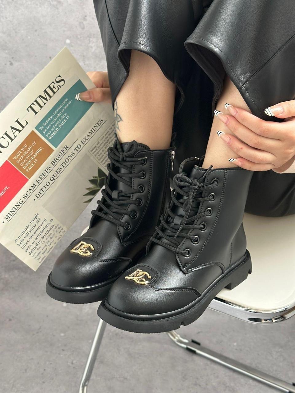 ,женские ботинки,женские ботинки на шнуровке,ботинки женские черные,женская