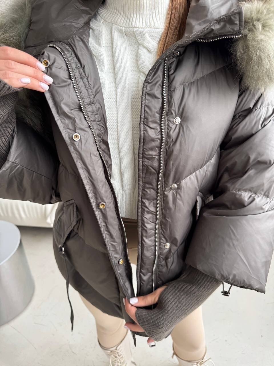 пуховик повседневный,пуховики с натуральным мехом,пуховики с мехом,пуховик женский,пуховик женский с мехом