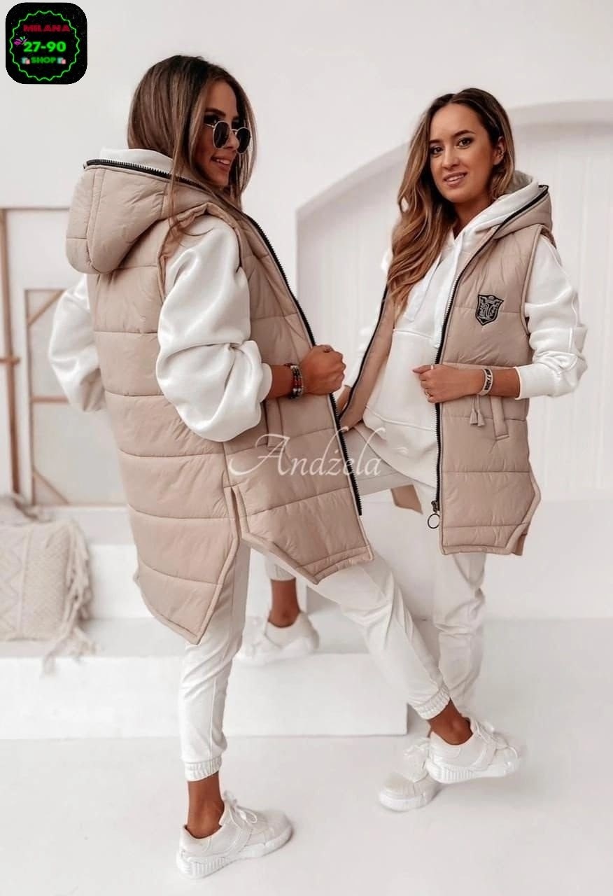 жилетка женская,женские жилеты,демисезонная жилетка,жилетка с капюшоном,жилетка удлиненная