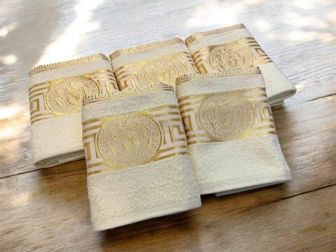 полотенце махровое 70х140 версаче,полотенца махровая,полотенце версаче,набор махровых полотенец,набор полотенец