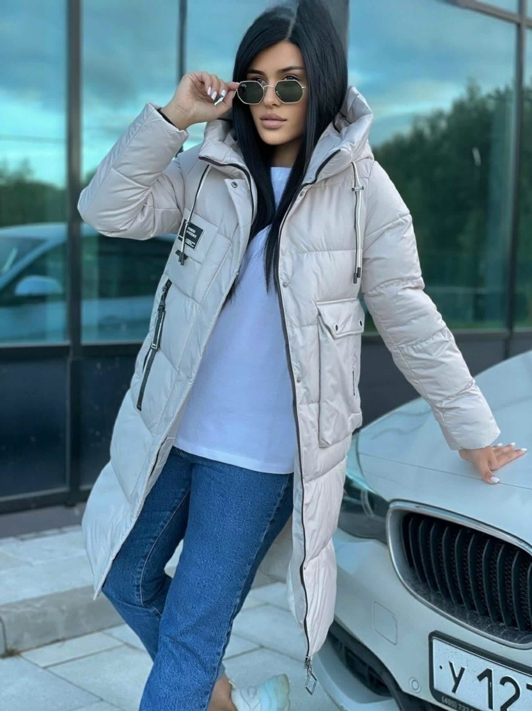 пуховик свободного кроя,куртка женская зимняя,демисезонная куртка,куртка женская,куртки зима удлиненные