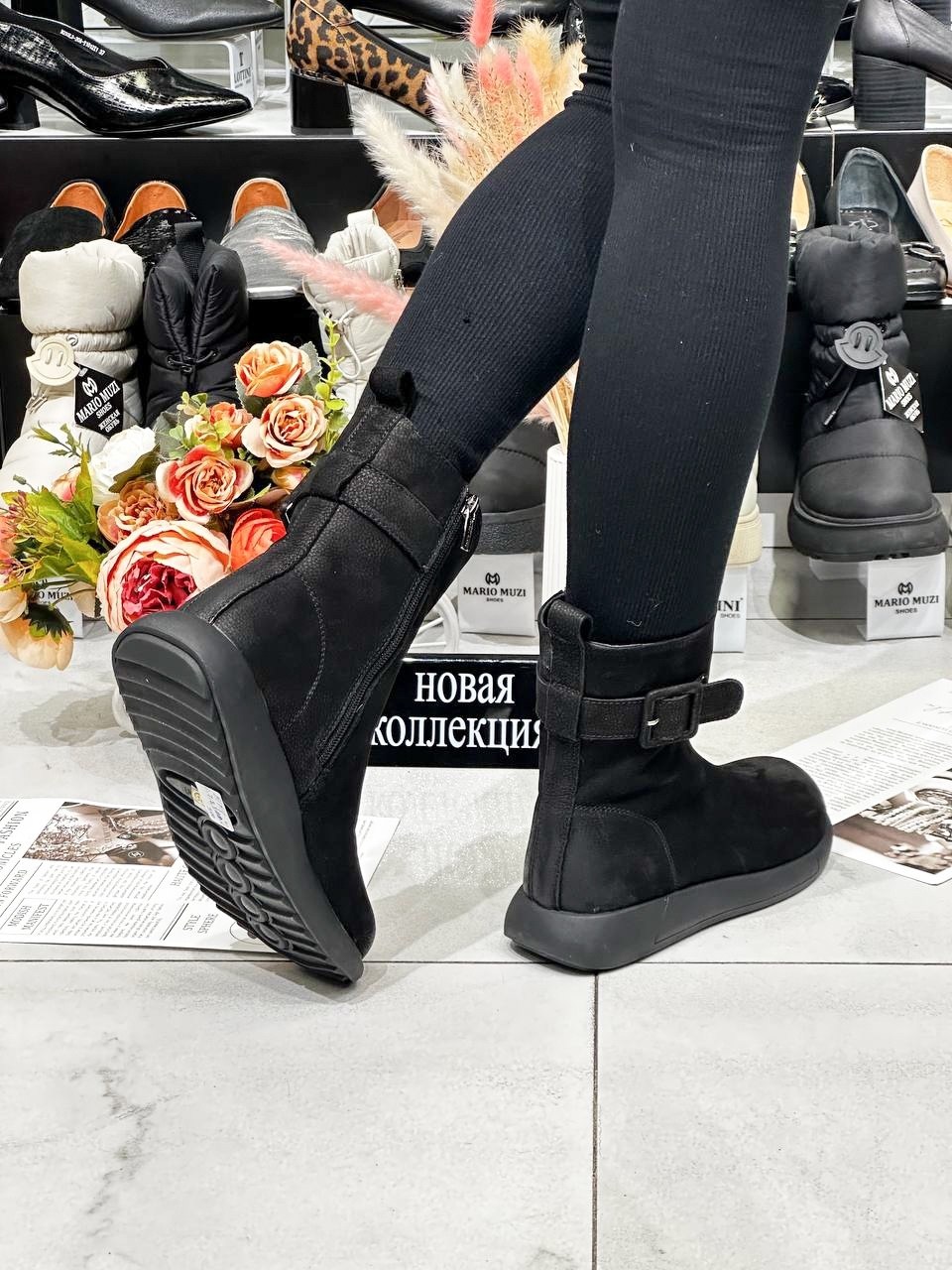 ,ботинки женские,женская зимняя ,полусапоги, женская