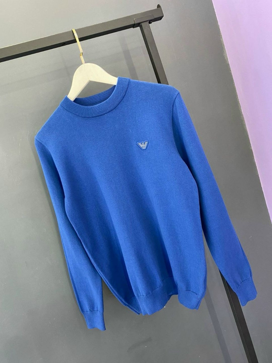 джемпер армани мужской синий,мужские свитшоты,джемпер армани мужской,мужская кофта,свитшот мужская