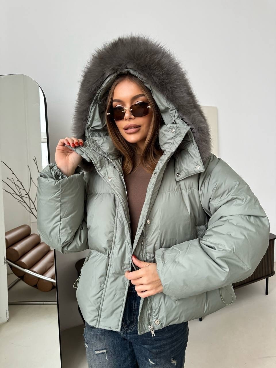 куртка женская,зимняя куртка,куртка пуховик,куртка пуховик зимний,куртка с мехом